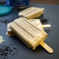 Coffee protein ice pops
