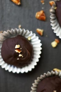 Pecan date truffles