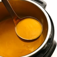 butternut squash soup in Instant Pot