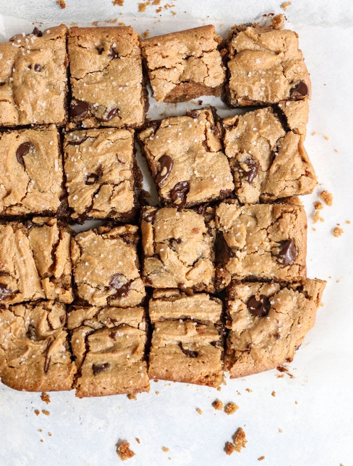 peanut butter blondie recipe