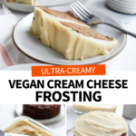 vegan cream cheese frosting pin